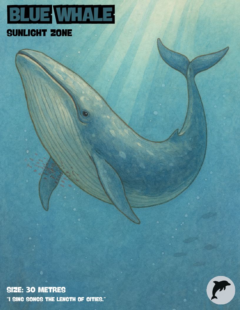 Sunlight Zone from A Child’s Guide to The Ocean