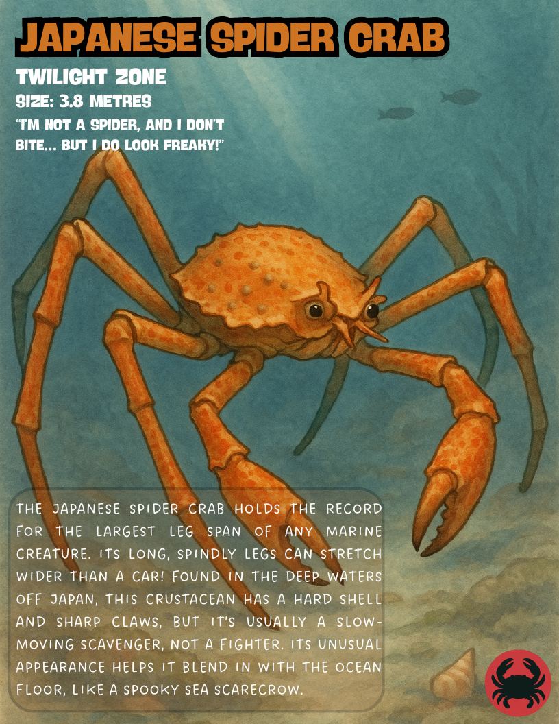 Japanese spider crab